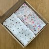 Dárková krabička dvou plen- pro holčičku- květiny