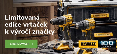 DeWALT výročí značky 100 let