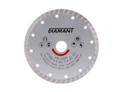 FESTA Kotouč diamantový DIAMANT 150x2,2x22,2mm TURBO