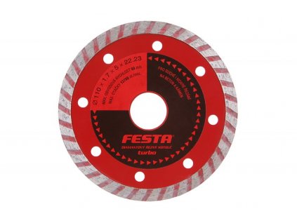 FESTA Kotouč diamantový 110x1,7x22,2mm TURBO