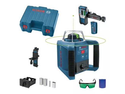 BOSCH GRL 300 HVG zelený rotační laser + přijímač