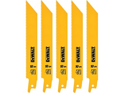 DeWALT DT2345 demoliční plátek na dřevo s hřebíky, 152 mm (5 ks)