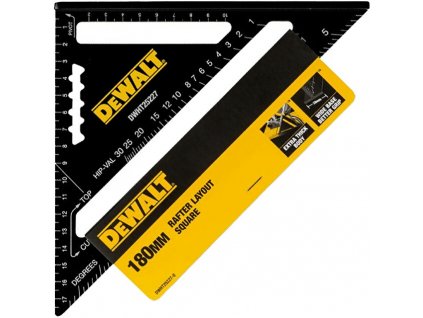 DeWALT DWHT25227-0 hliníkový tesařský úhelník 180mm