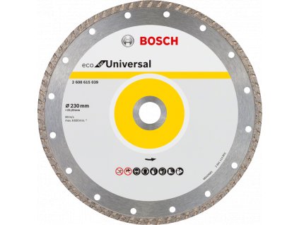 BOSCH DIA kotouč ECO for Universal Turbo 230x22.23mm (3 mm)