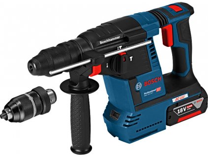 BOSCH GBH 18V-26 F (2x6Ah) aku kombinované kladivo + výměnné sklíčidlo