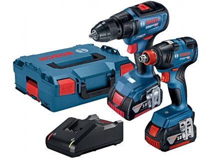 BOSCH sada nářadí GDX 18V-200 + GSR 18V-50 (SET)