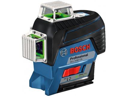 BOSCH GLL 3-80 CG (verze bez aku) 3x360 křížový laser