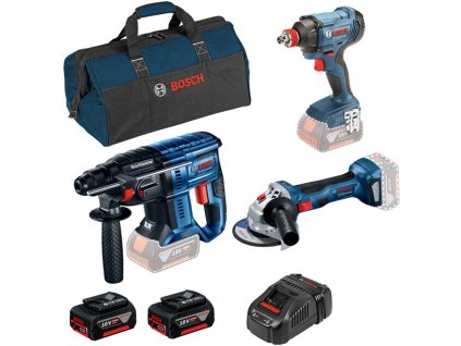 BOSCH 3dílná aku combo sada 18V Professional