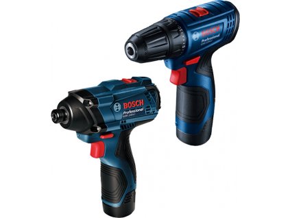 BOSCH GSR 120-LI + GDR 120-LI (akční set) 12V vrtačka + 12V rázový šroubovák