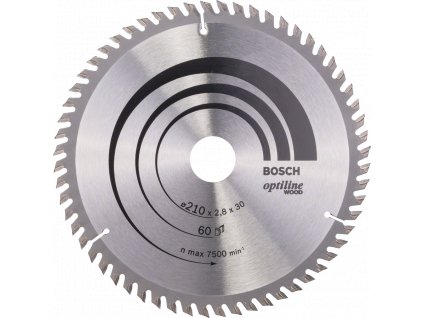 BOSCH Optiline Wood kotouč na dřevo 210x30mm (60Z)