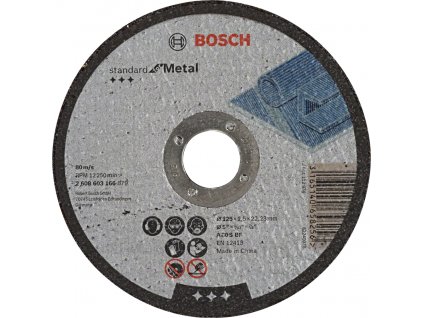 BOSCH Standard for Metal řezný kotouč 125mm (2.5 mm)