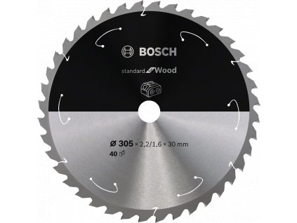 BOSCH 305x30mm pilový kotouč na dřevo Standard for Wood (40 zubů)