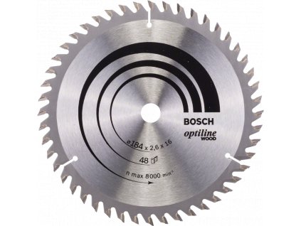 BOSCH Optiline Wood kotouč na dřevo 184x16mm (48Z)