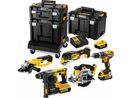 DeWALT DCK654P3T 6dílná combo sada aku nářadí