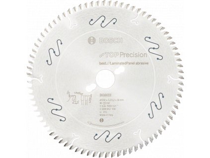 BOSCH 250x30mm (80Z) Top Precision Best for Laminated Panel Abrasive