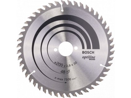 BOSCH Optiline Wood kotouč na dřevo 200x30mm (48Z)