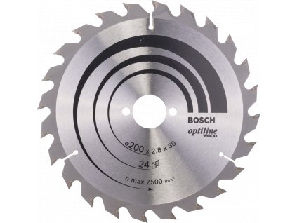 BOSCH Optiline Wood kotouč na dřevo 200x30mm (24Z)