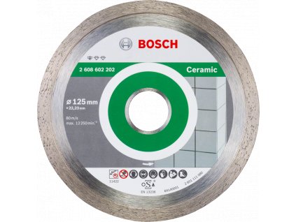 BOSCH 125x22,23mm DIA kotouč na dlaždice Professional for Ceramic (1,6 mm)