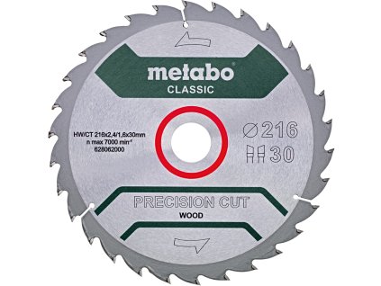 METABO Precision Cut Wood Classic 216x30mm (WZ30)
