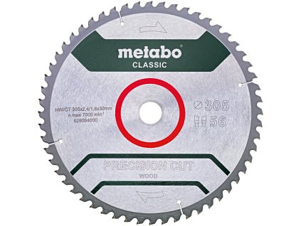 METABO 305x30mm (WZ56) pilový kotouč na dřevo Precision Cut Wood Classic