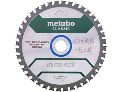 METABO Steel Cut Classic kotouč na kov 165x20mm (FZFA/FZFA40)