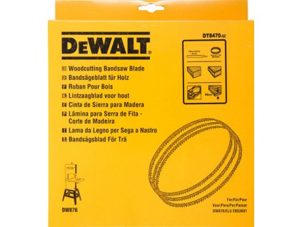 DeWALT DT8470 pilový pás, dřevo, plasty, pro DW876 4 mm