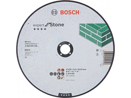 BOSCH Expert for Stone dělící kotouč na kámen 230mm (3 mm)