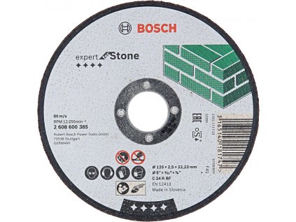 BOSCH Expert for Stone dělící kotouč na kámen 125mm (2.5 mm)