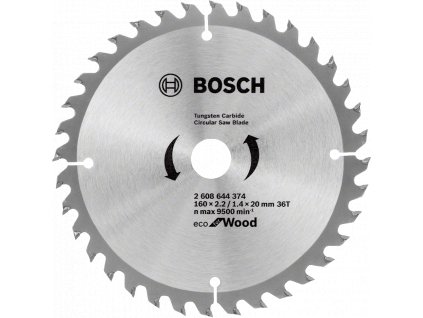 BOSCH Eco for Wood pilový kotouč 160x20 mm (36 zubů)