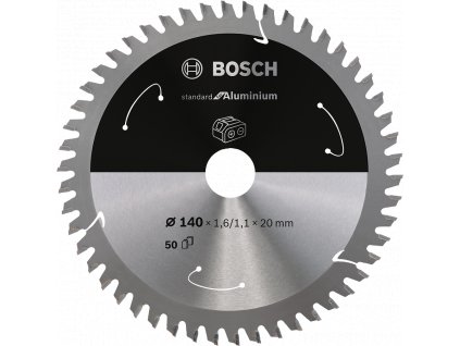 BOSCH 140x20mm (50Z) Standard For Aluminium