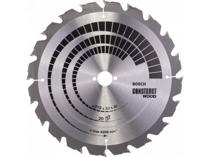 BOSCH pilový kotouč Construct Wood 315x30mm (20z)