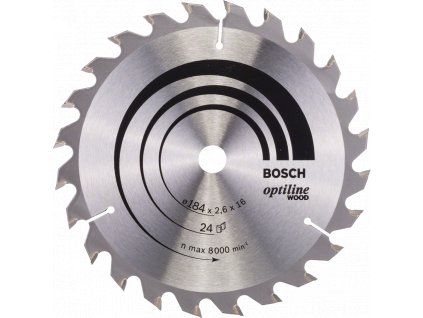 BOSCH Optiline Wood kotouč na dřevo 184x16mm (24Z)