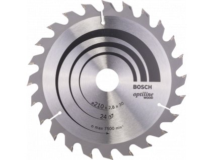 BOSCH Optiline Wood kotouč na dřevo 210x30mm (24Z)