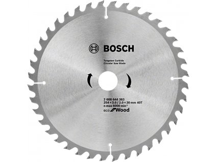 BOSCH Eco for Wood pilový kotouč 254x30 mm (40 zubů)