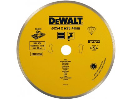 DeWALT DT3734 254x25,4mm DIA kotouč na kameninu pro D24000