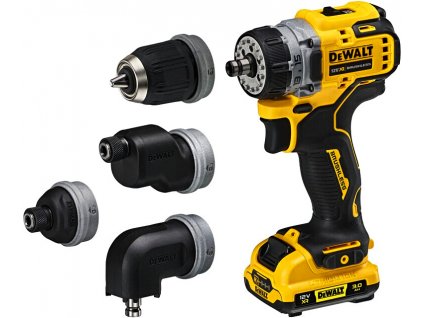 DeWALT DCD703L2T (2x3Ah) aku vrtačka s multi sklíčidlem