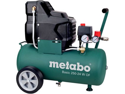 METABO Basic 250-24 W OF bezolejový kompresor (24 l)