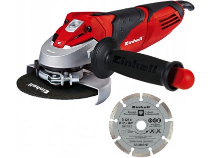 EINHELL TE-AG 125/750 Kit + DIA kotouč a kufr