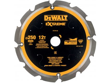 DeWALT kotouč 250x30mm na cementovláknité desky (12z)