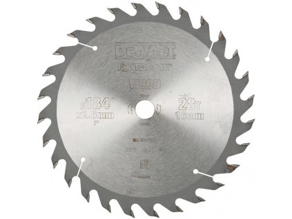 DeWALT pilový kotouč na dřevo 184x16mm (28z)