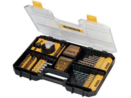 DeWALT DT71569 100dílná sada vrtáků a bitů