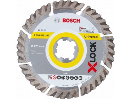 BOSCH DIA kotouč Standard for Universal X-LOCK  125mm (22.23/2 mm)