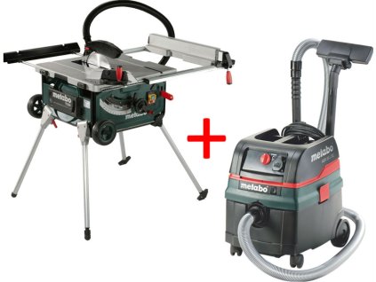 METABO TS 254 + ASR 25 L SC stolní okružní pila + vysavač