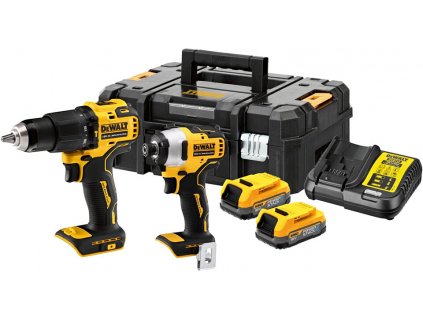 DeWALT DCK2062E2T aku sada 18V (PowerStack)