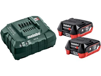 METABO sada 12V aku LiHD 4,0 Ah + nabíječka