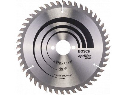 BOSCH Optiline Wood kotouč na dřevo 190x30mm (48Z)