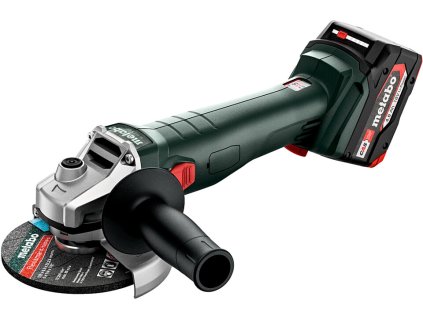 METABO W 18 L 9-125 aku úhlová bruska (2x4Ah)