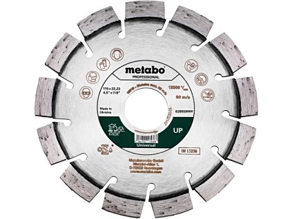 METABO 115x22.23mm DIA řezný kotouč "UP" (628558000)