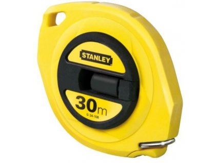 STANLEY 0-34-108 pásmo ocelové s uzavřeným pouzdrem, metrické 30 m x 9,5 mm