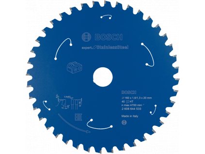 BOSCH 160x15,8mm Expert for Stainless Steel | 40Z